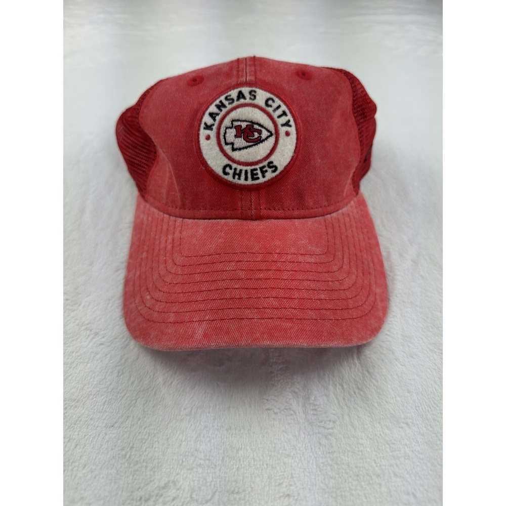 Kansas City Chiefs Hat Cap Snap‎ Back Womens One Size Red NFL Football New Era